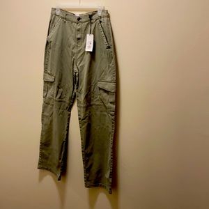 Dark green jeans